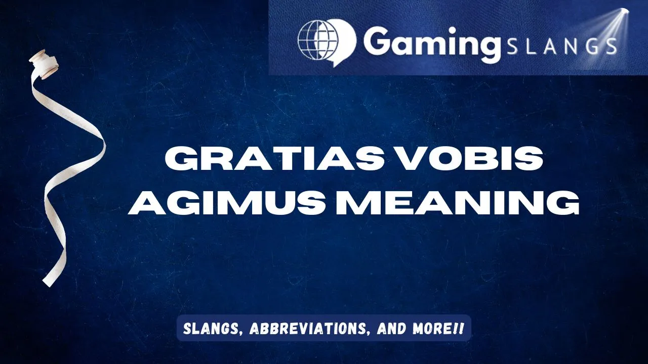 Featured Image Gratias Vobis Agimus Meaning