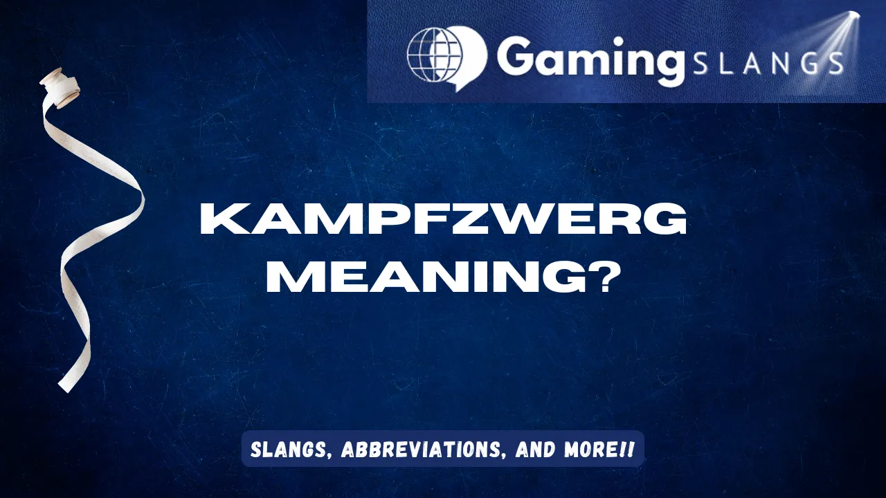 Featured Image Kampfzwerg Meaning