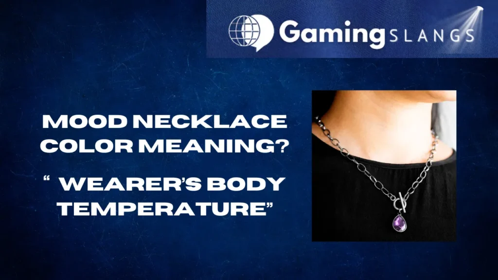 Image For Mood Necklace Color Meanings