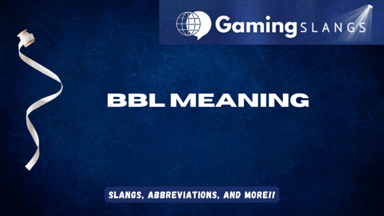 BBL Meaning