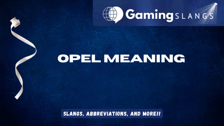Opel Meaning