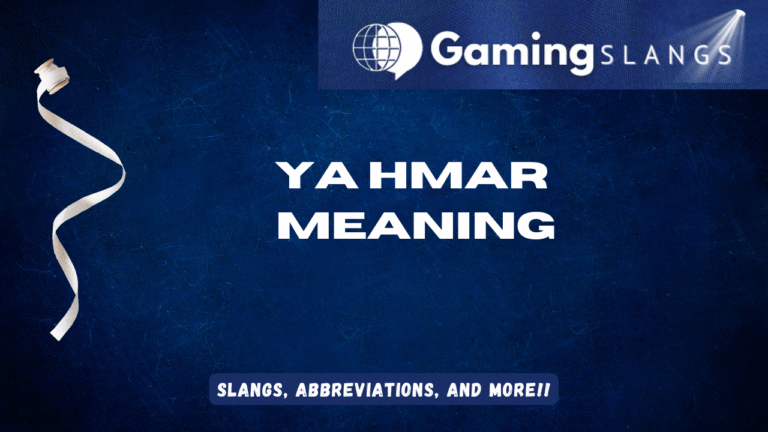 Ya Hmar Meaning
