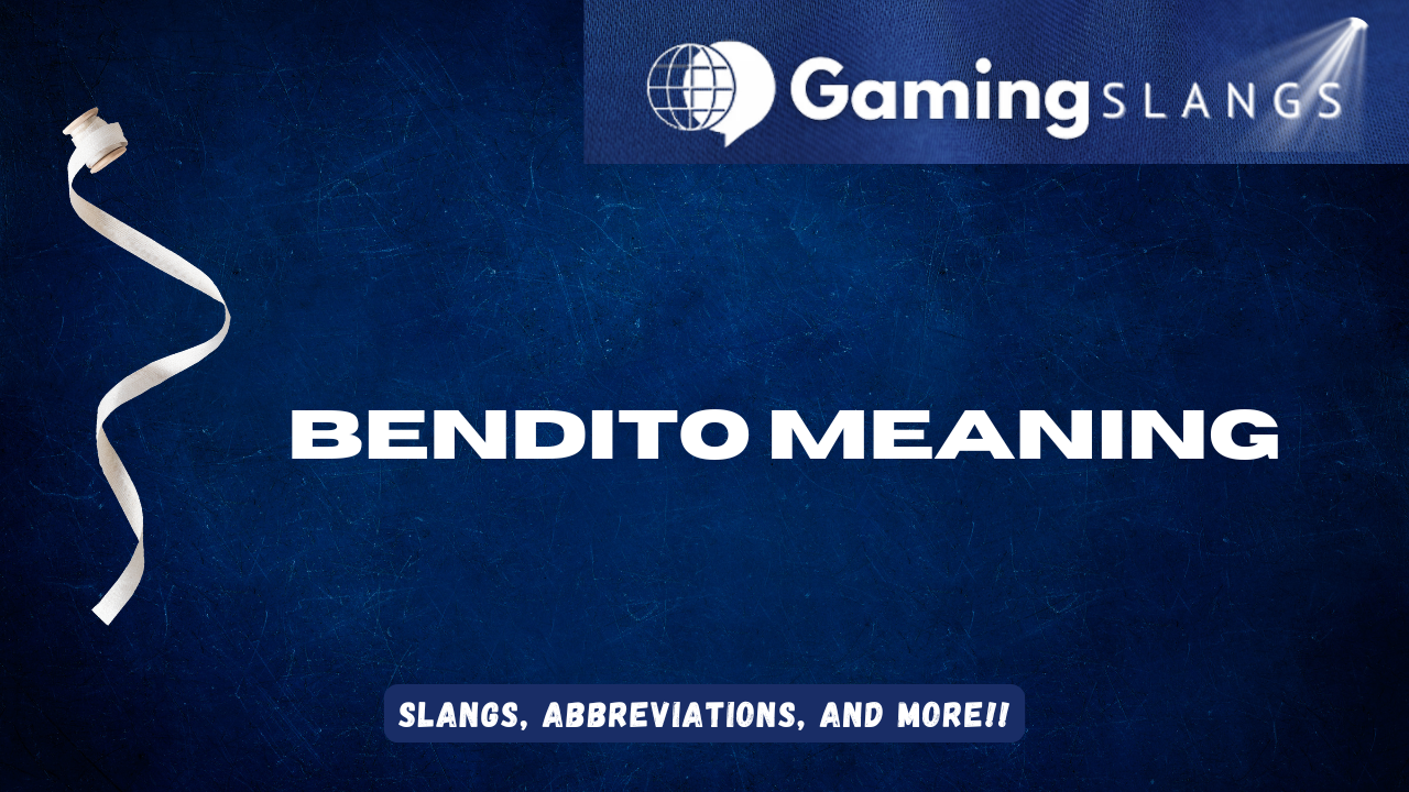 bendito meaning