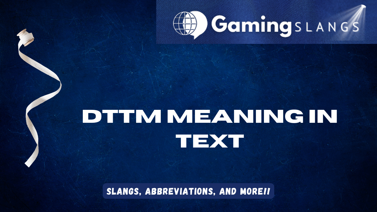 dttm meaning in text