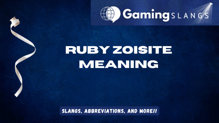 ruby zoisite meaning