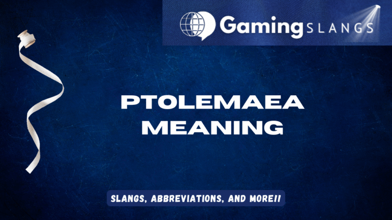 Ptolemaea Meaning