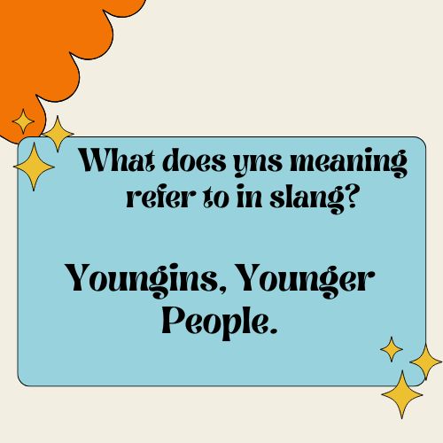 THE MEANING OF YNS