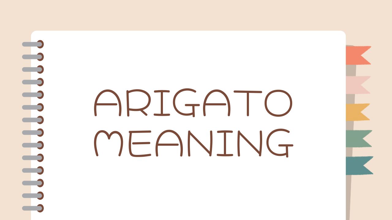 what is arigato meaning