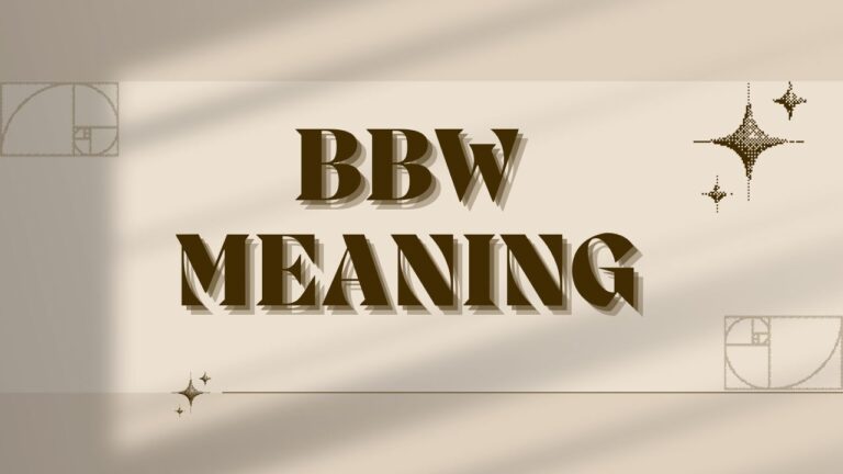 what is BBW meaning