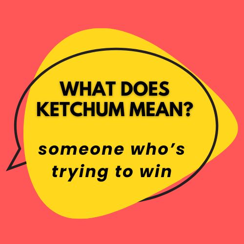 the meaning of Ketchum