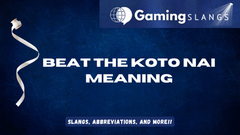 Featured Image Beat the Koto Nai Meaning