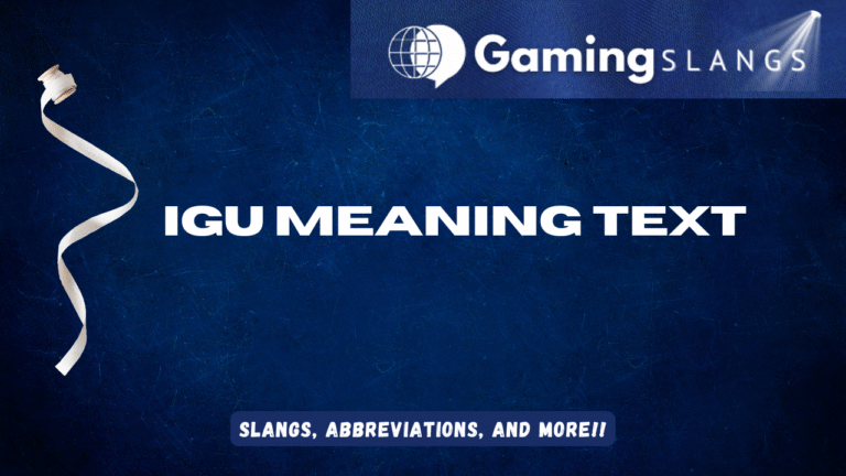 Featured Image IGU Meaning Text