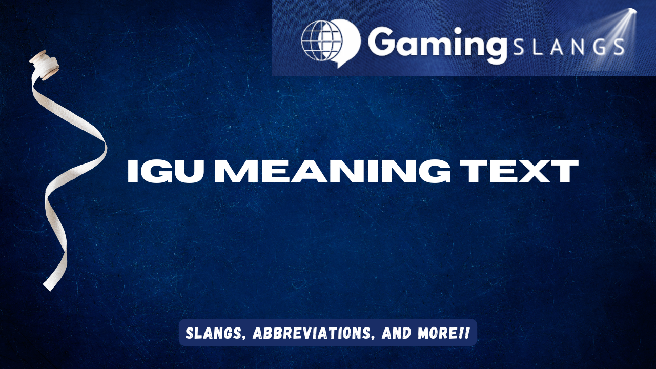 Featured Image IGU Meaning Text