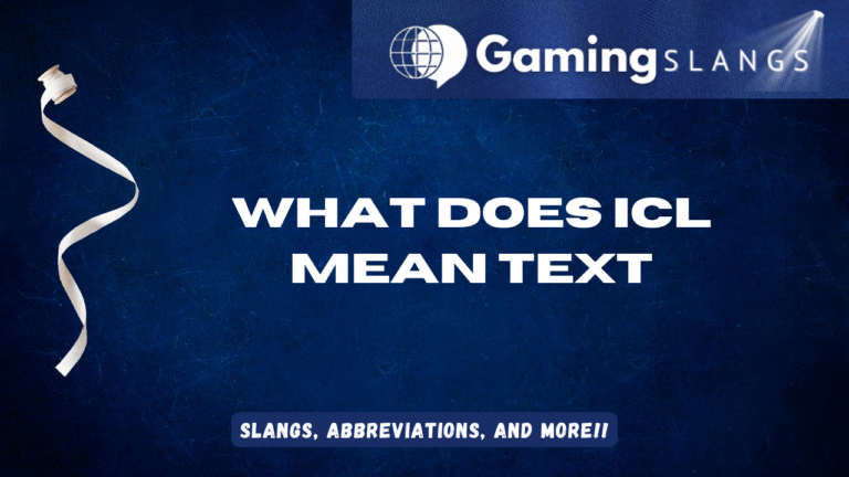 Mean What Does ICL Mean Text