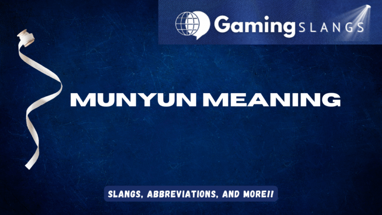 munyun meaning