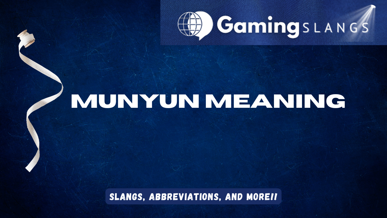munyun meaning