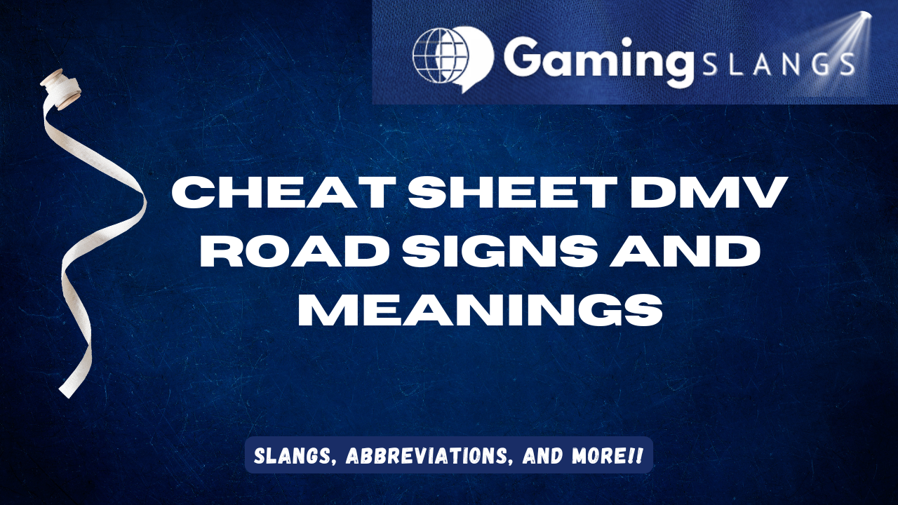 Featured Image Cheat Sheet DMV Road Signs and Meanings