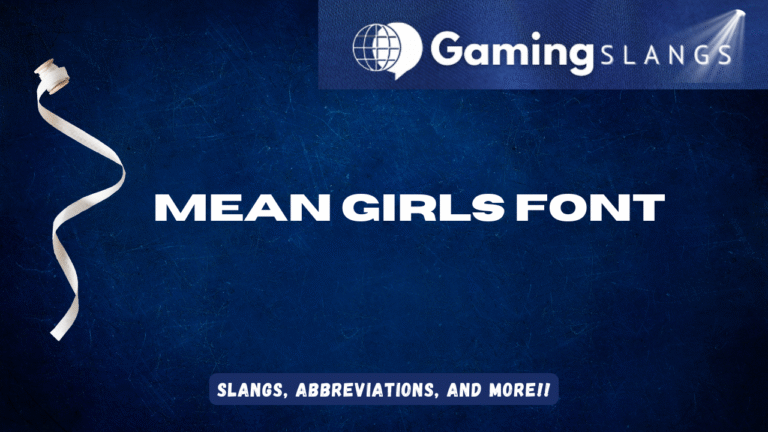Featured Image Mean Girls Font