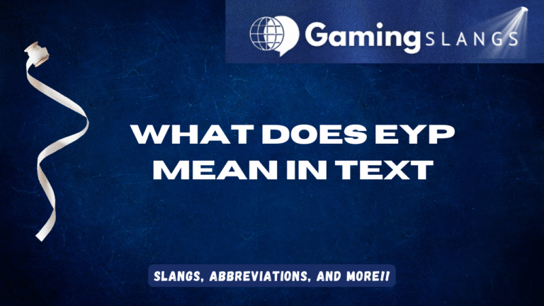 Featured Image What Does EYP Mean in Text